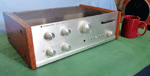 Kenwood KA-4000 [1st unit] stereo amplifier - silver