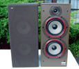 B&W DM220 speakers