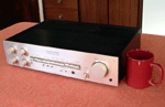 Luxman  L-5 stereo amplifier - silver