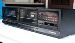 Pioneer CT-1170W dual cassette deck - black