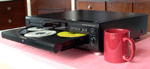 Sony CDP-CE215 5-cd player - black