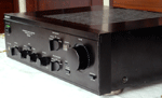 Sony TA-F400 stereo amplifier - black