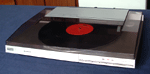 Hitachi HT-L303 linear tracking turntable - silver