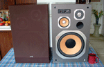 JVC SK-1000II speakers - walnut