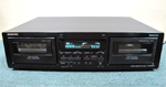 Onkyo TA-RW244 dual cassette deck - black