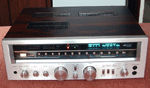 Sansui G-4700 stereo receiver - silver