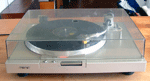 Sony PS-T15 direct drive turntable - grey