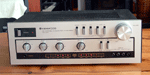 Kenwood KA-400 stereo amplifier - silver