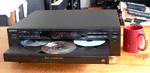 Sony CDP-C365 5-cd player, 3rd unit - black