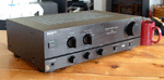 Sony TA-F110 stereo amplifier - black