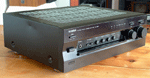 Yamaha AX-396 stereo amplifier, 1st unit - black