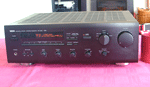 Yamaha RX-550 stereo receiver, 1st unit - black