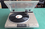 Pioneer PL-L800 [2nd unit] linear tracking turntable - silver grey