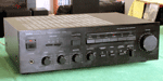 Yamaha A-520 stereo amplifier - black