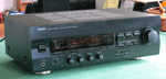 Yamaha RX-396 stereo receiver, 1st unit - titanium