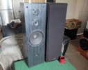 Sony SS-T561AV [2nd pair] speakers, - dark grey