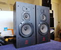 Wharfedale Delta 7 [1st pair] speakers, - black
