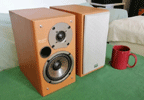 Onkyo D-SX7 [1st pair] speakers - birch