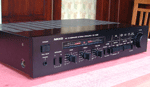 Nikko NA-700II stereo amplifier - black