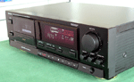 Denon DRM-700 cassette deck, - black
