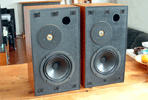 Monitor Audio MA7 speakers - teak