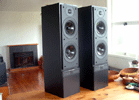 Mordaunt-Short MS40 speakers - black