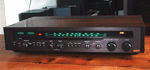 RotelRX-802 stereo receiver - black
