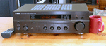 Yamaha RX-497 stereo receiver - black