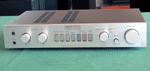 Luxman L-1 stereo amplifier - silver
