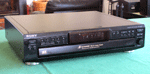 Sony CDP-CE245 5-cd player, 4th unit - black