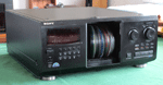 Sony CDP-CX355 [2nd unit] 300-cd player, 1st unit - black