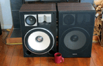 Technics SB-G600 [3rd pair] speakers - redwood