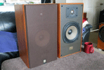 Celestion DL8 [1st pair] speakers - walnut