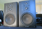 Grundig Box 8500 speakers - black