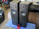 NAD 8100 speakers - black ash
