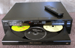 Sony CDP-C345 [6th unit] 5-cd player - black