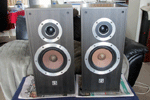 Wharfedale E200i [1st pair] speakers, - black