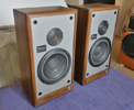 AR 28B [2nd pair] speakers - walnut