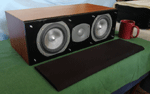 Energy C-C100C-1 centre speaker - cherry / piano black front