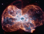 Dying star in NGC 2440