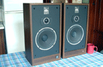 Acoustic Research AR28s speakers, 3rd pair - walnut