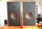 Boston Acoustics A100 speakers - walnut