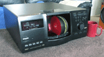 JVC XL-MC334 200-cd player - black