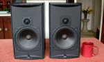 Boston CR8 speakers - black