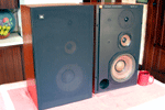 JBL L110 speakers - walnut