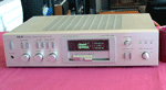 Akai AM-U02 stereo amplifier - silver
