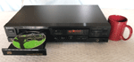 Sony CDP-390 [1st unit] cd player - black